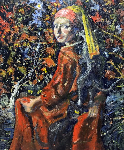 フェルメール修作　猫